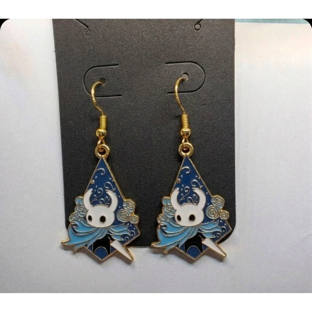 The Knight Hollow Knight Earrings Handmade Hypoallergenic BUNDLE to Save